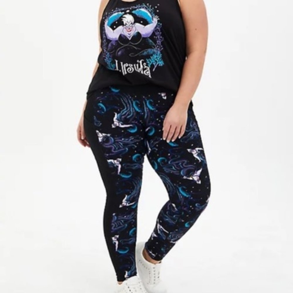 Torrid Ursula Active Leggings W/ Pockets 1X (12/14)